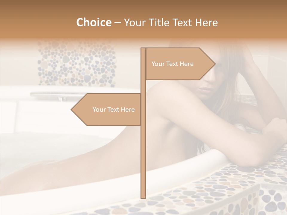 Hair Skin Sexy PowerPoint Template