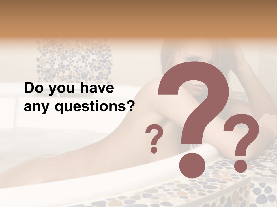 Hair Skin Sexy PowerPoint Template