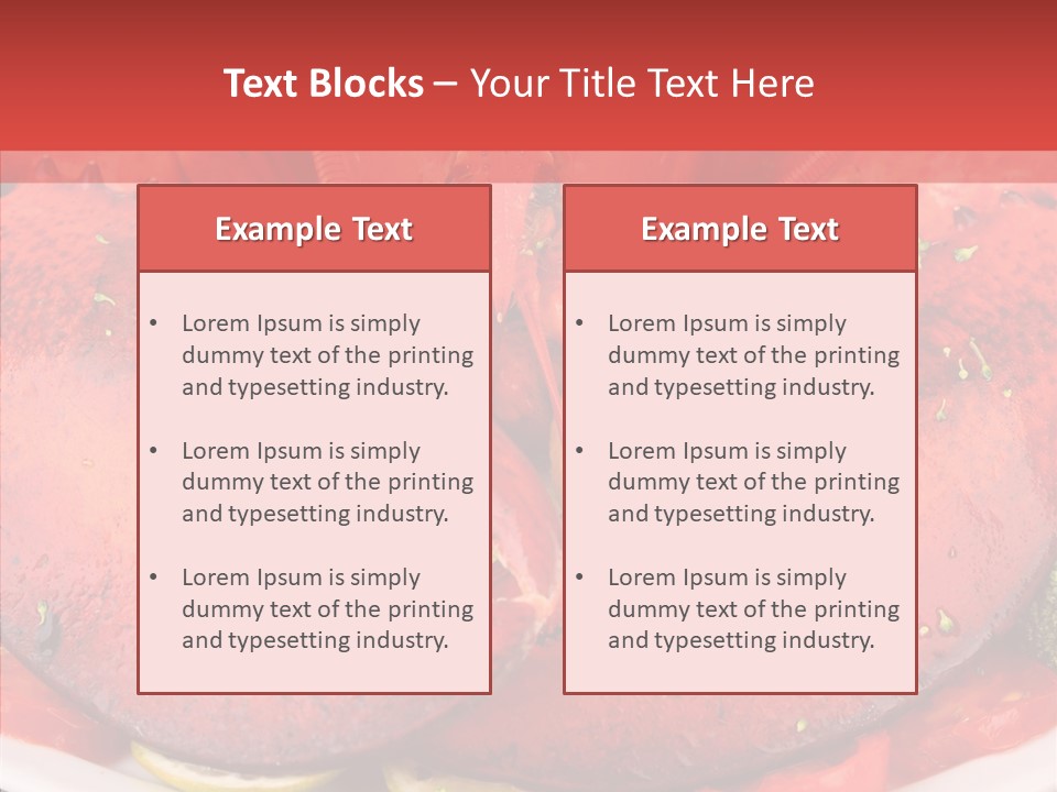 One Sea Serving PowerPoint Template