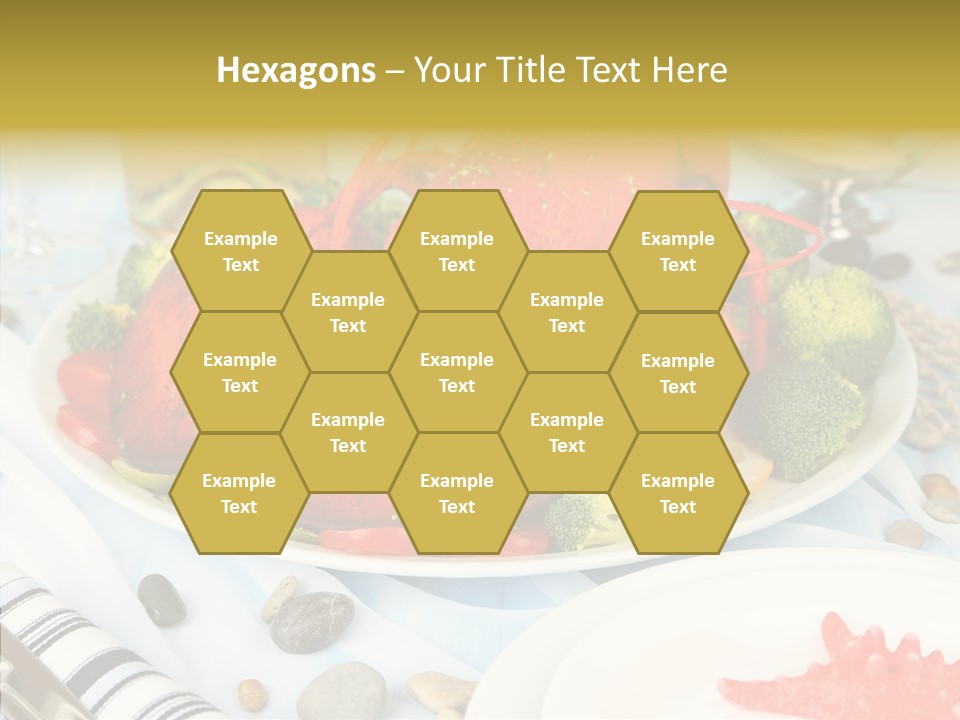 Expensive Lobster Delicatessen PowerPoint Template