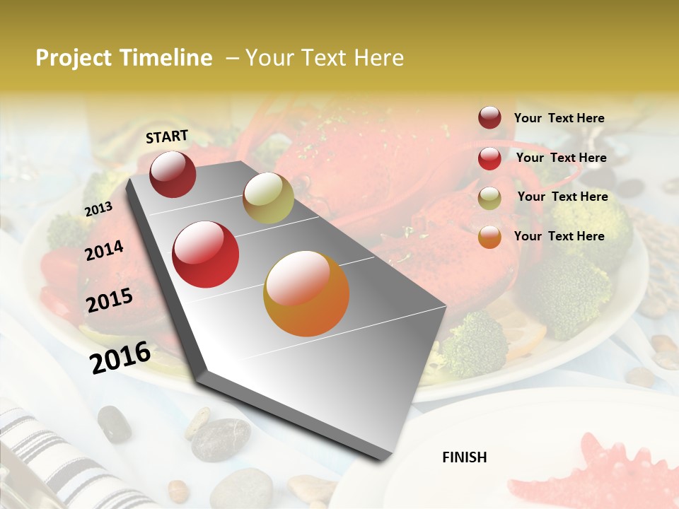 Expensive Lobster Delicatessen PowerPoint Template