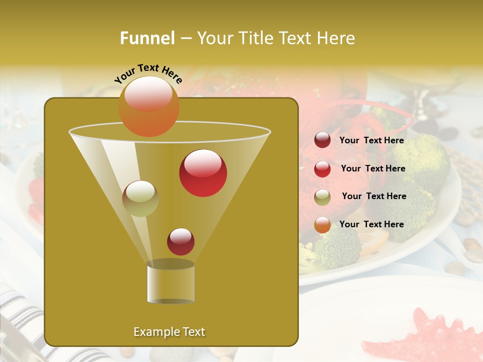 Expensive Lobster Delicatessen PowerPoint Template