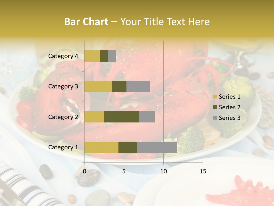 Expensive Lobster Delicatessen PowerPoint Template