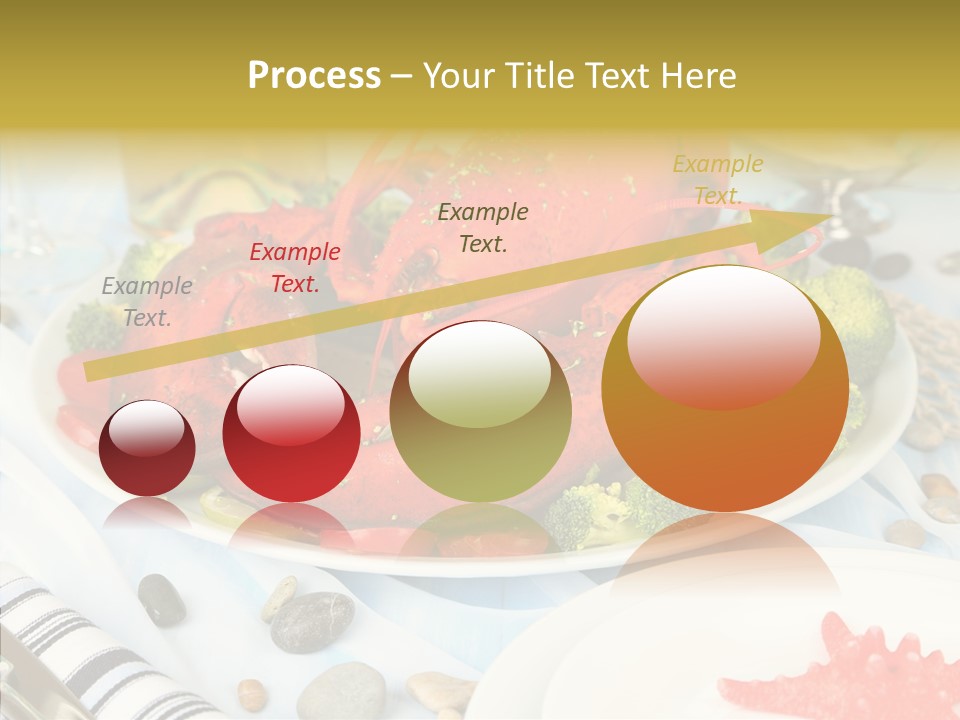 Expensive Lobster Delicatessen PowerPoint Template