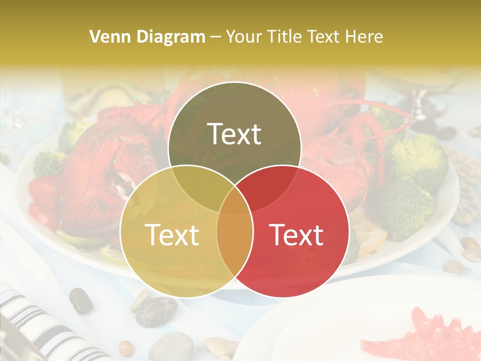 Expensive Lobster Delicatessen PowerPoint Template