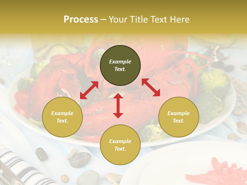 Expensive Lobster Delicatessen PowerPoint Template