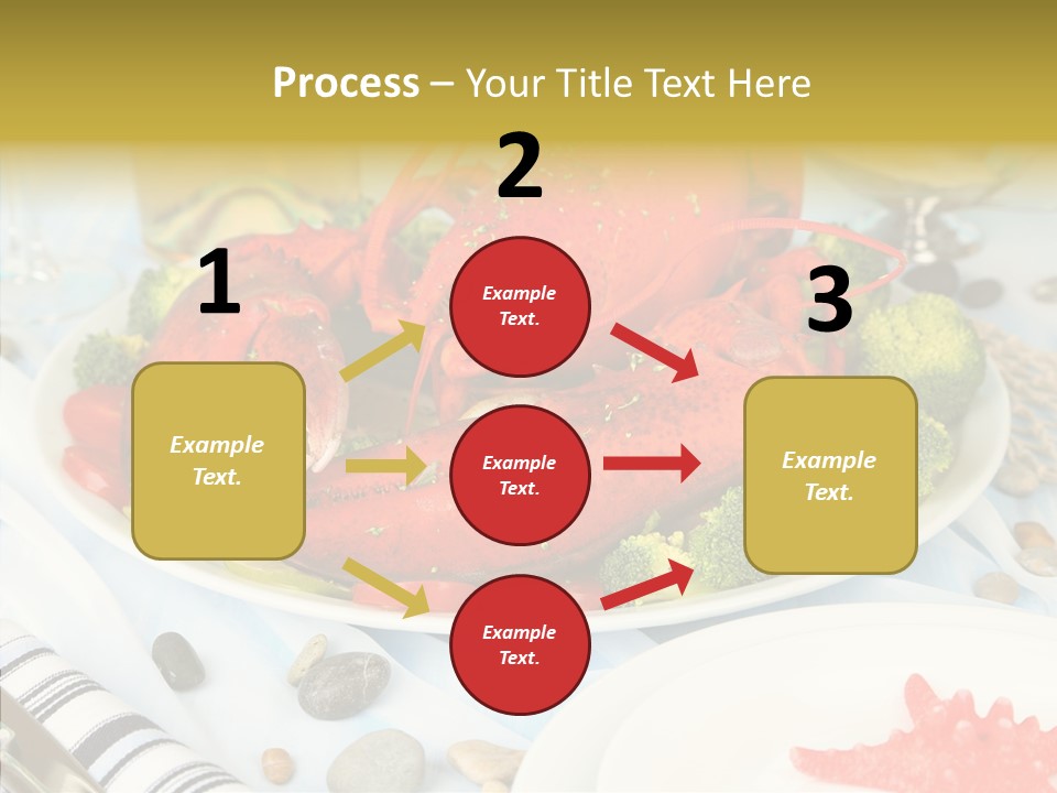 Expensive Lobster Delicatessen PowerPoint Template