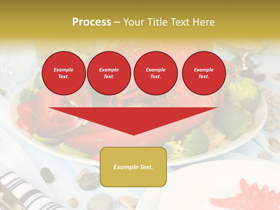 Expensive Lobster Delicatessen PowerPoint Template