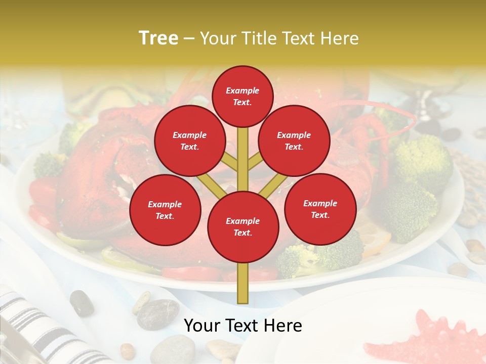 Expensive Lobster Delicatessen PowerPoint Template