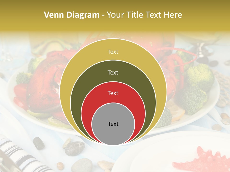 Expensive Lobster Delicatessen PowerPoint Template