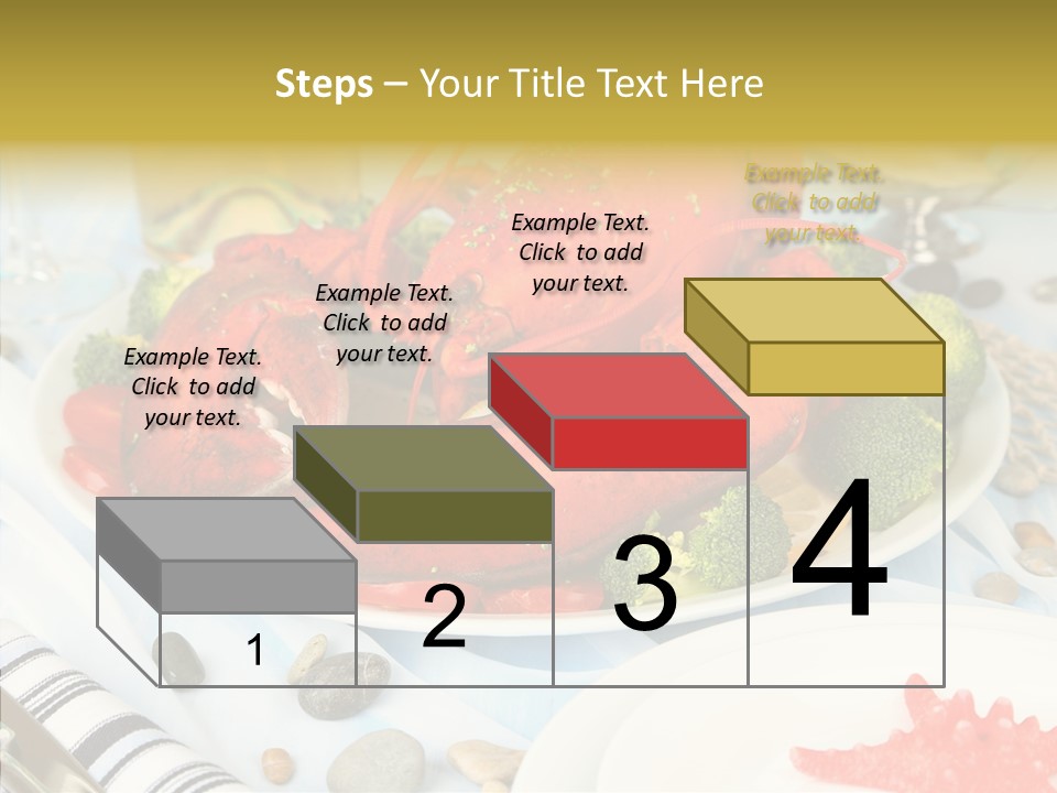 Expensive Lobster Delicatessen PowerPoint Template