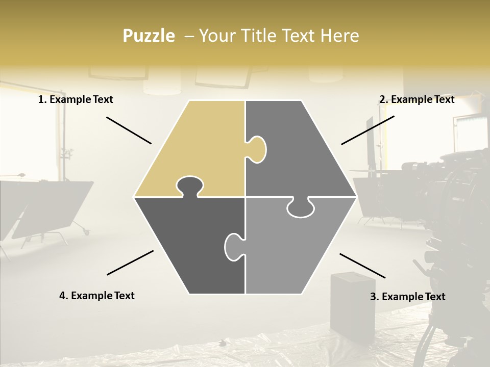 Studio Work Shooting PowerPoint Template