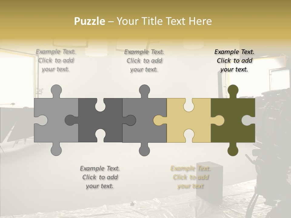 Studio Work Shooting PowerPoint Template