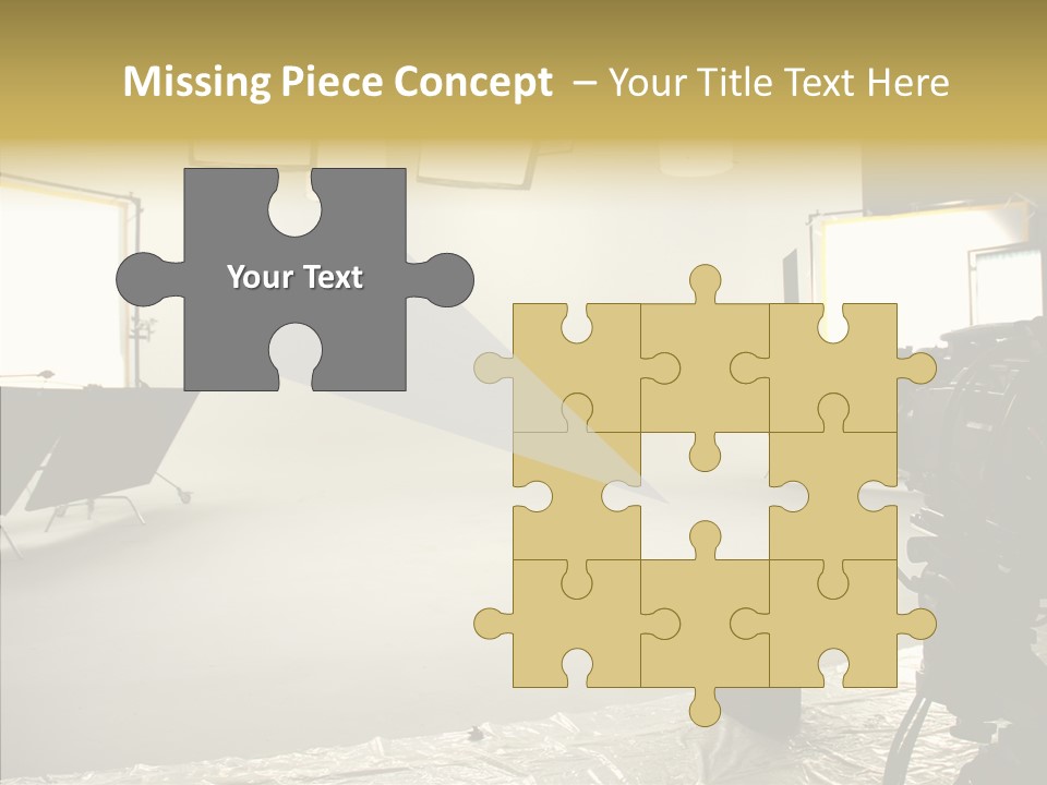 Studio Work Shooting PowerPoint Template