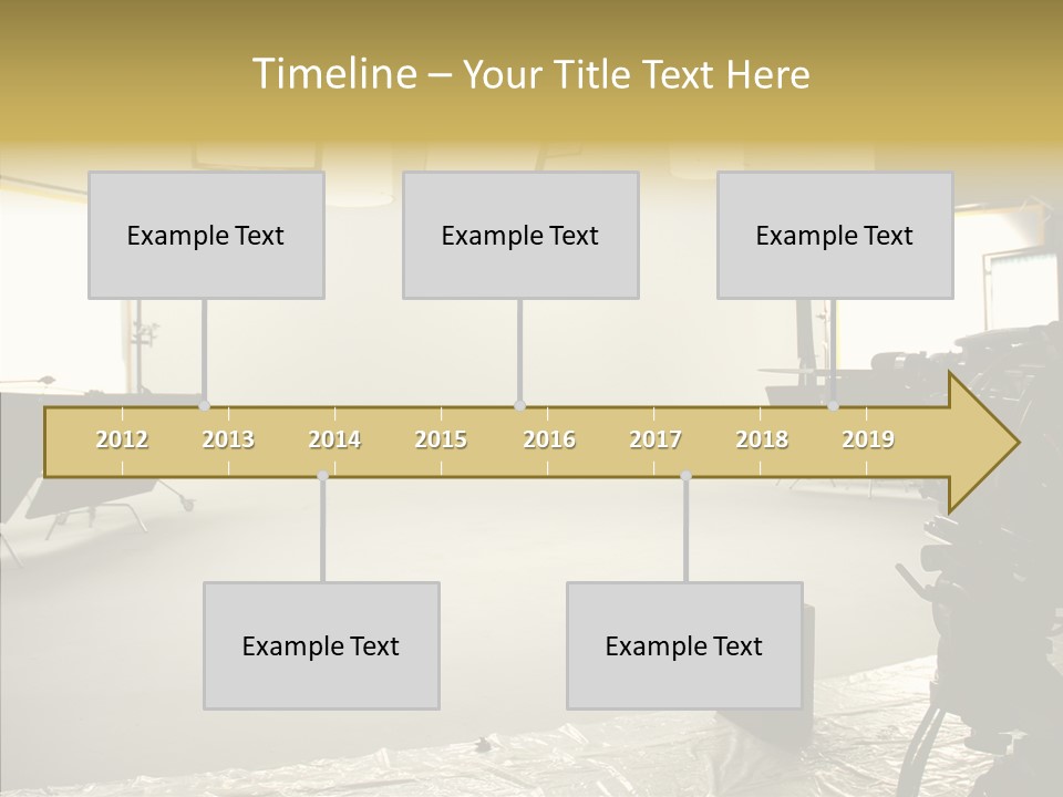Studio Work Shooting PowerPoint Template