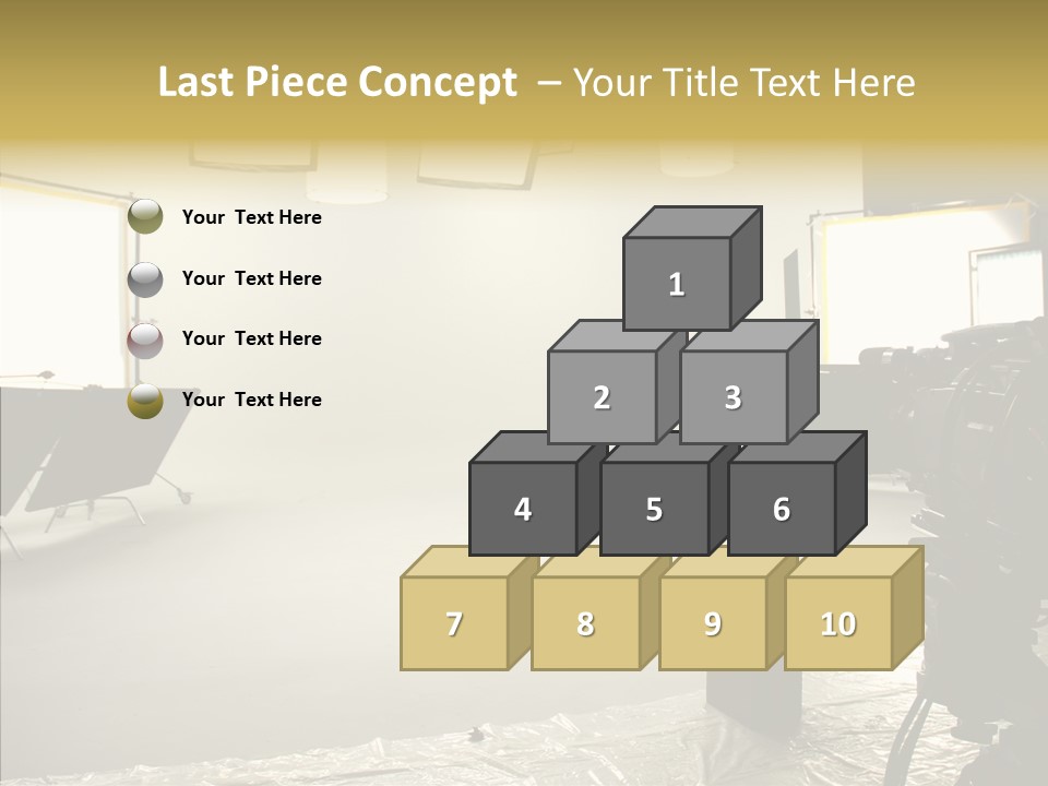 Studio Work Shooting PowerPoint Template