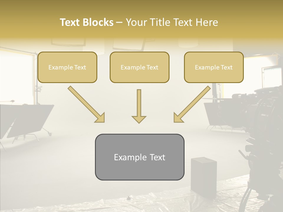 Studio Work Shooting PowerPoint Template