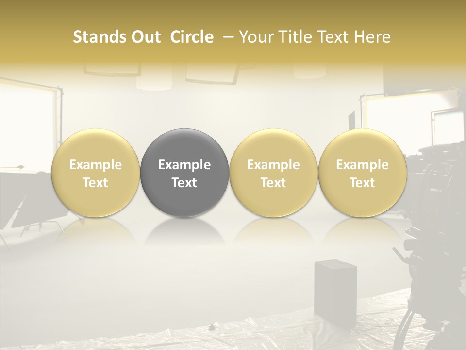 Studio Work Shooting PowerPoint Template