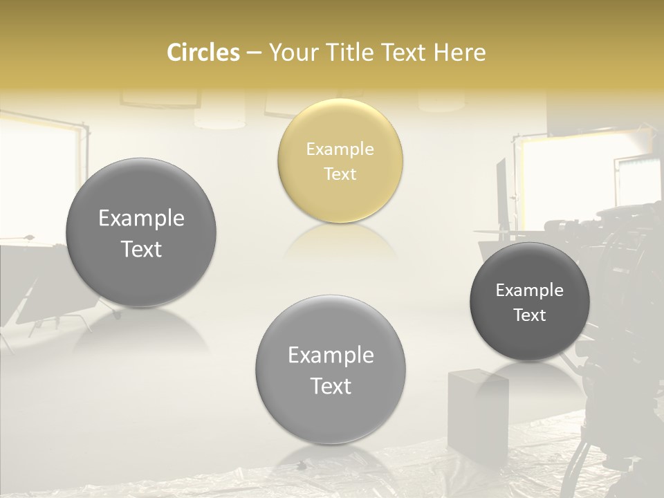 Studio Work Shooting PowerPoint Template