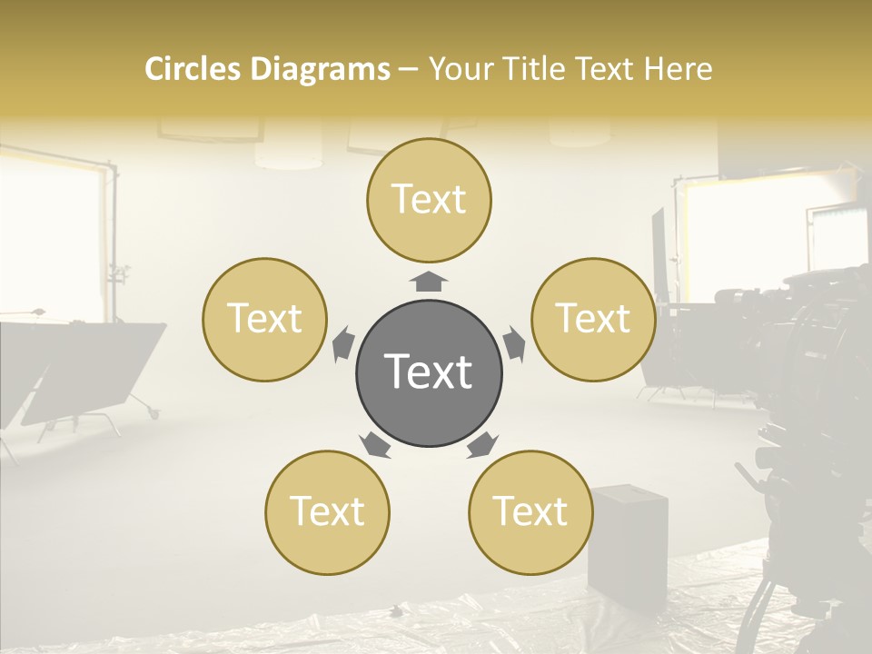 Studio Work Shooting PowerPoint Template