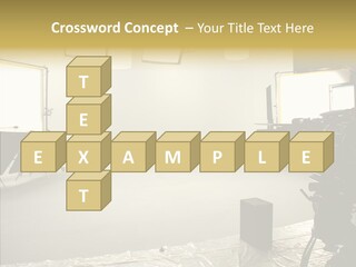 Studio Work Shooting PowerPoint Template