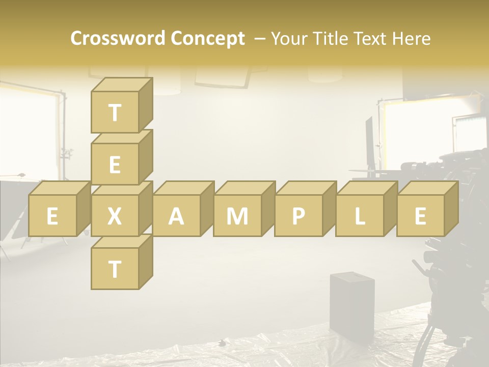 Studio Work Shooting PowerPoint Template