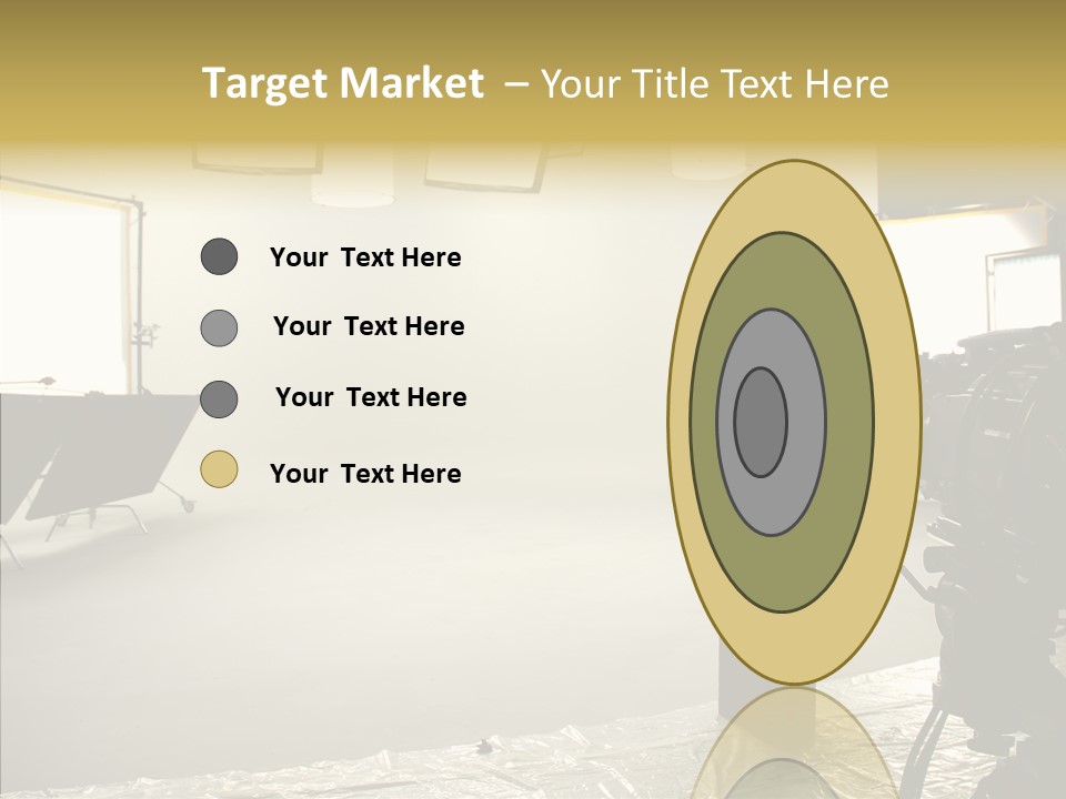 Studio Work Shooting PowerPoint Template