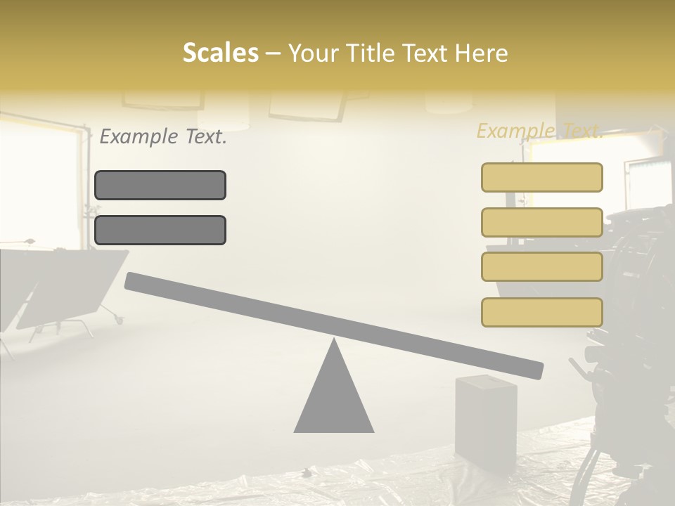 Studio Work Shooting PowerPoint Template