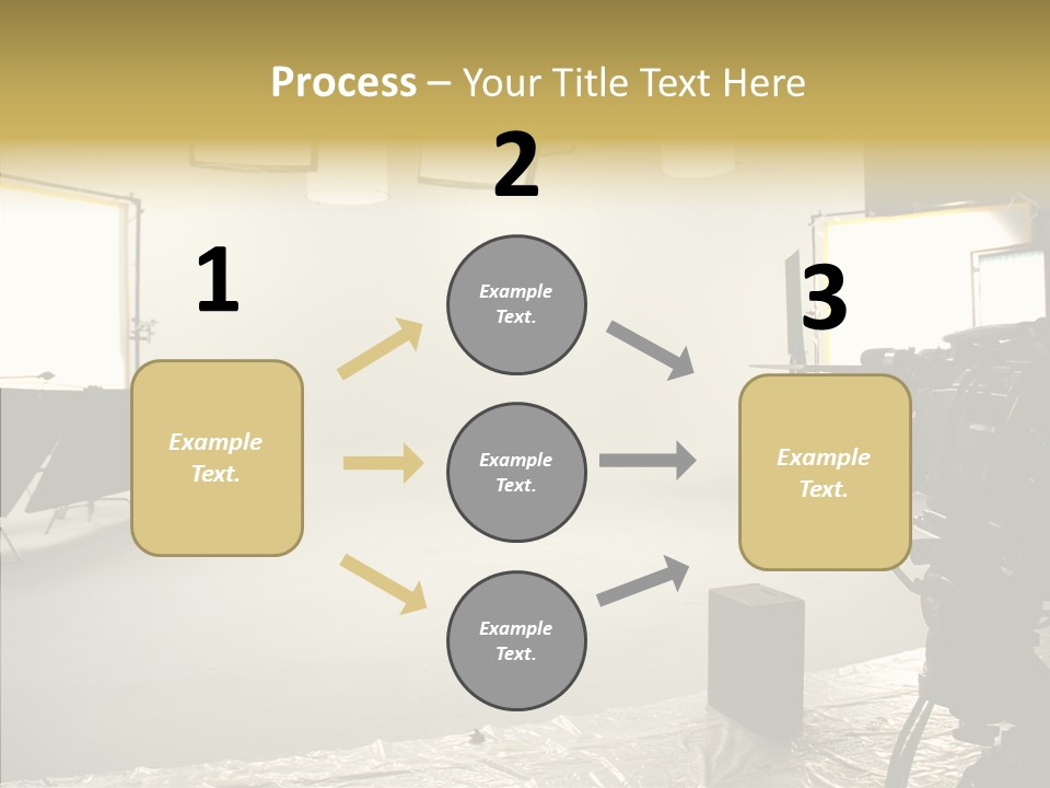 Studio Work Shooting PowerPoint Template
