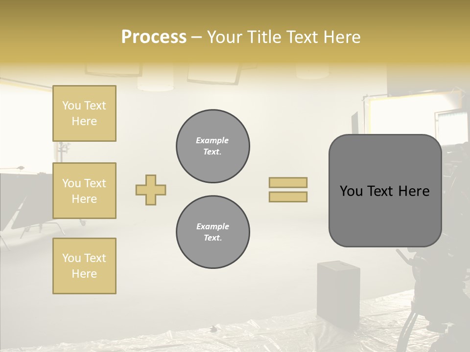 Studio Work Shooting PowerPoint Template
