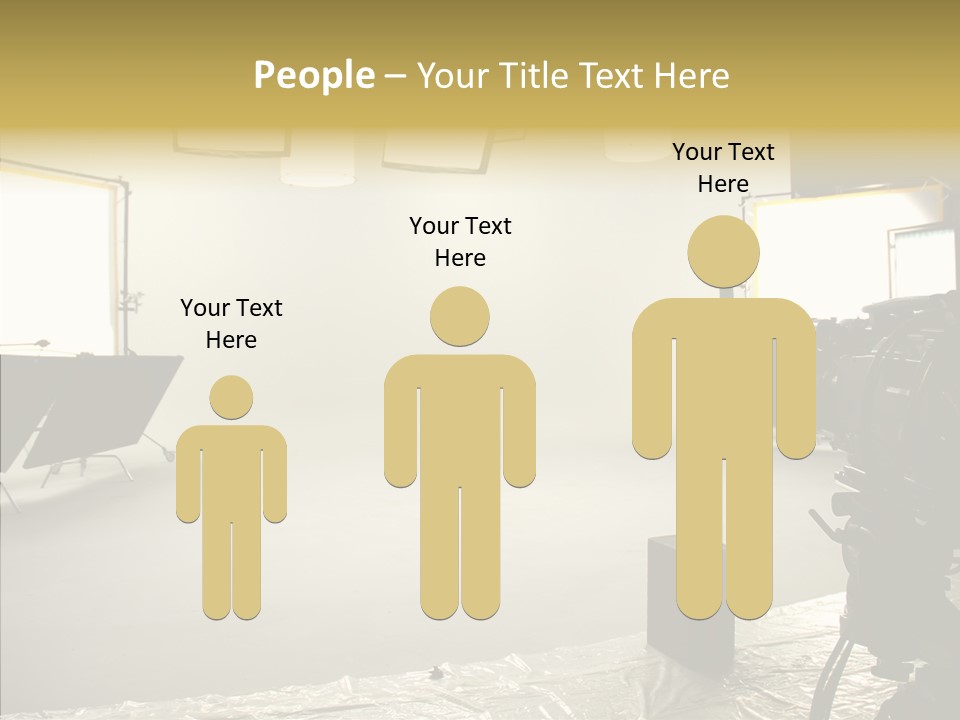 Studio Work Shooting PowerPoint Template