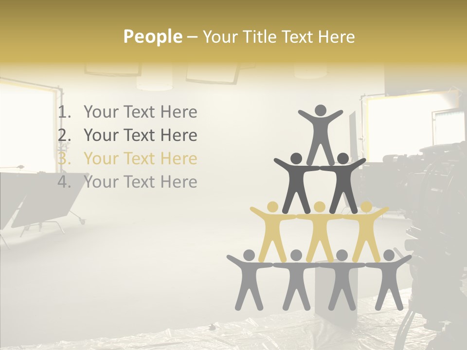 Studio Work Shooting PowerPoint Template