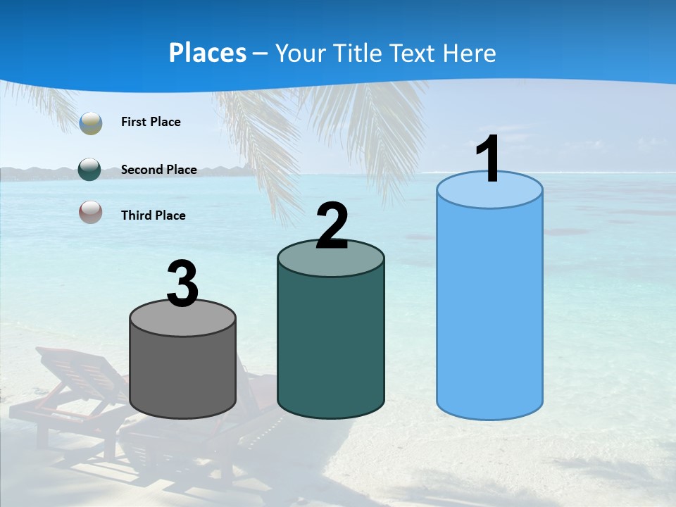Landscape Water Wave PowerPoint Template