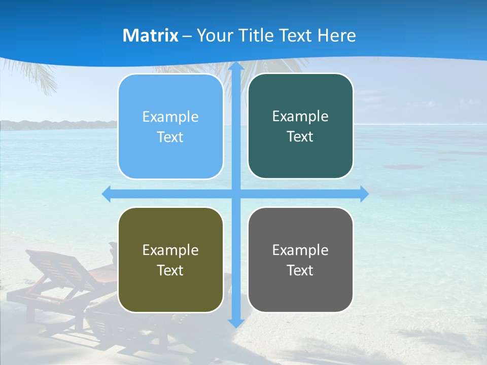 Landscape Water Wave PowerPoint Template