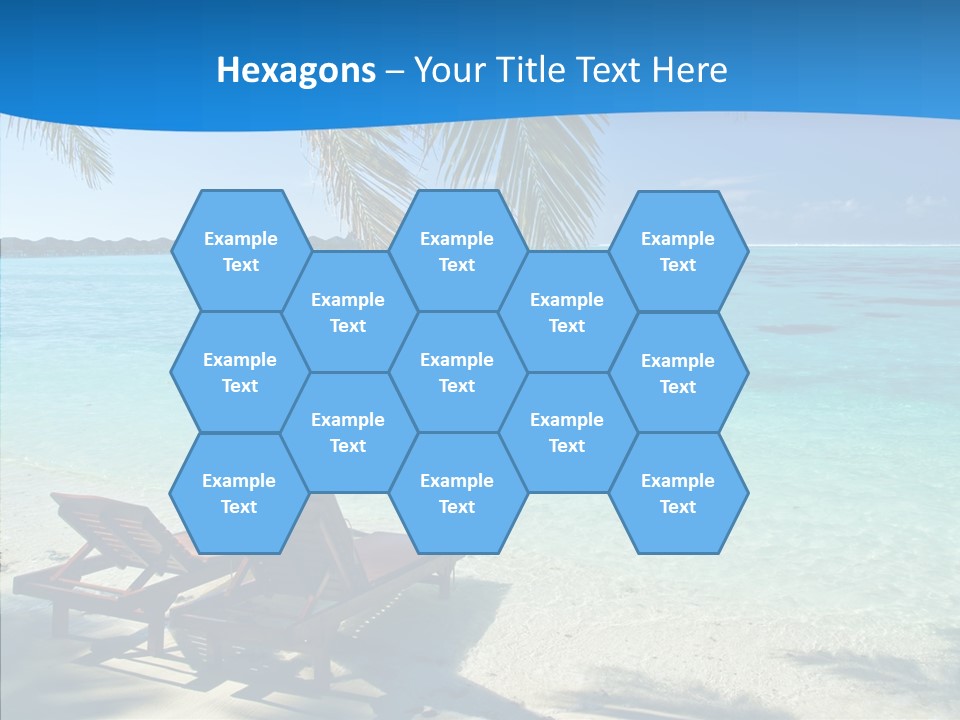 Landscape Water Wave PowerPoint Template