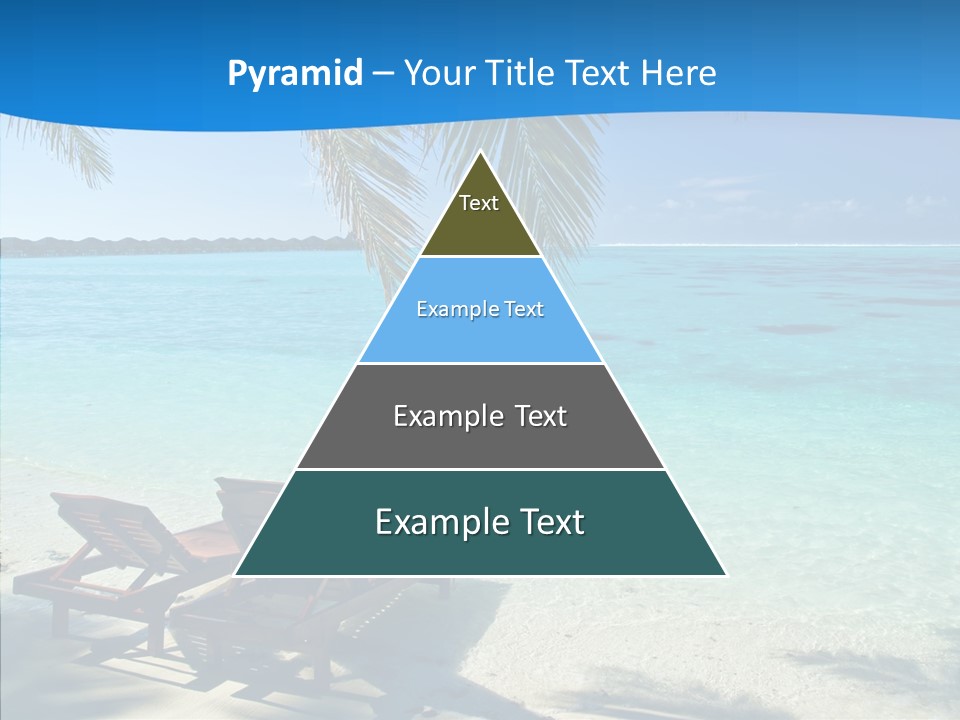 Landscape Water Wave PowerPoint Template