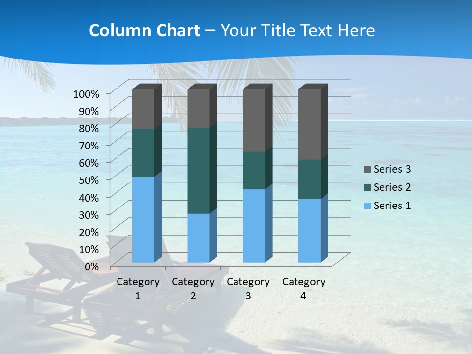 Landscape Water Wave PowerPoint Template