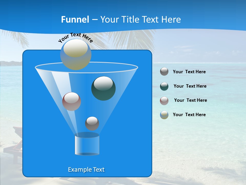 Landscape Water Wave PowerPoint Template