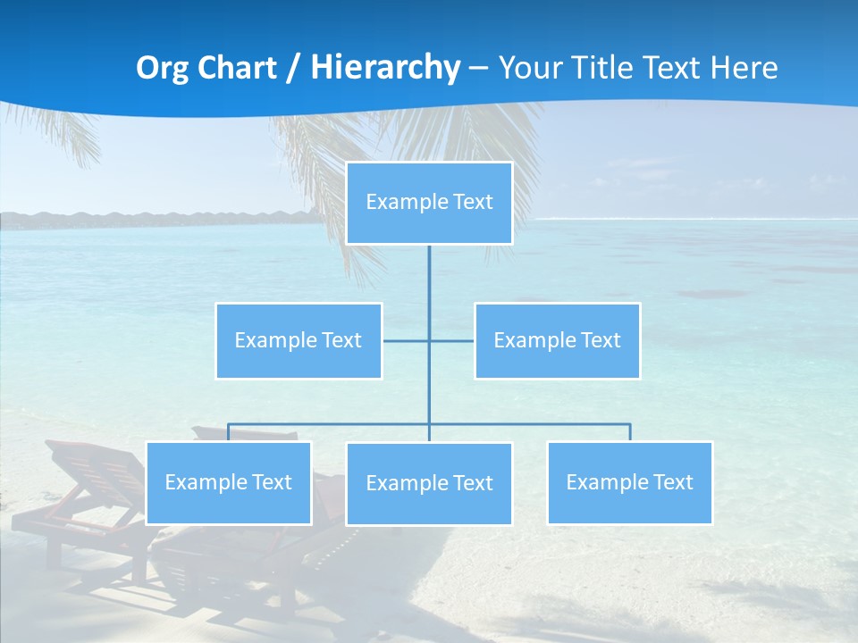 Landscape Water Wave PowerPoint Template