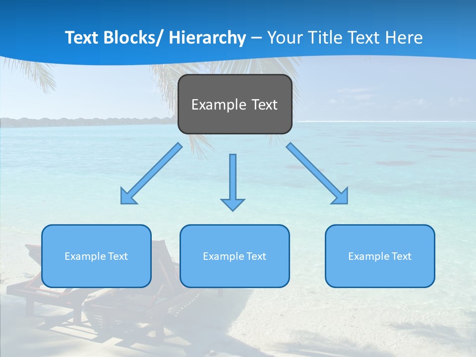 Landscape Water Wave PowerPoint Template