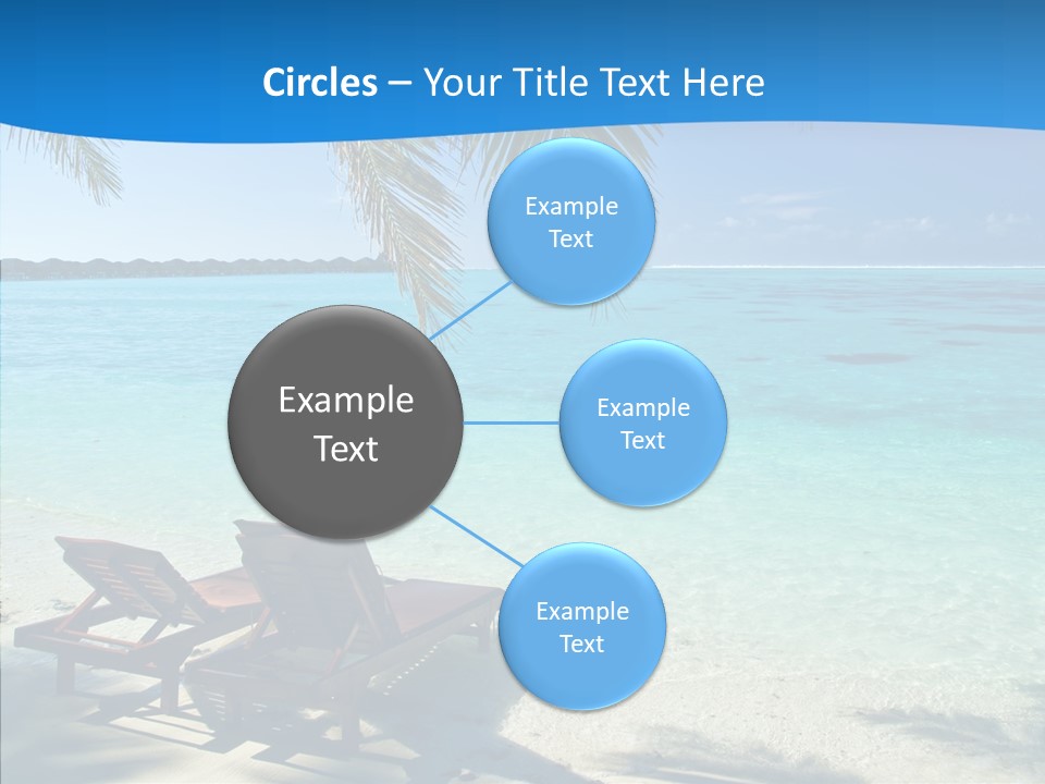 Landscape Water Wave PowerPoint Template