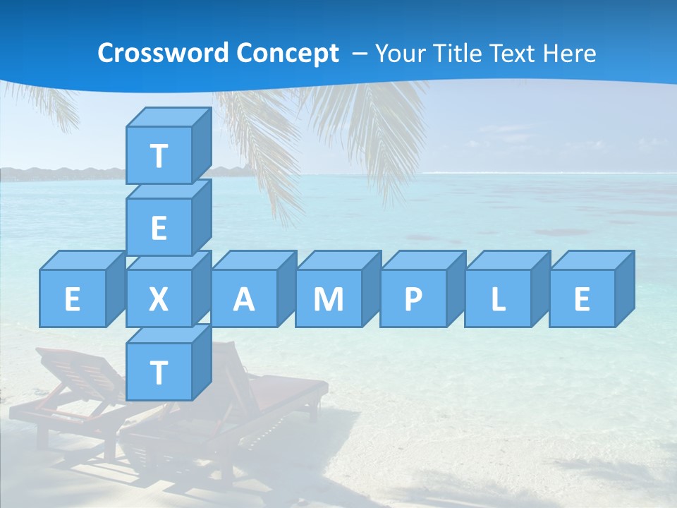 Landscape Water Wave PowerPoint Template