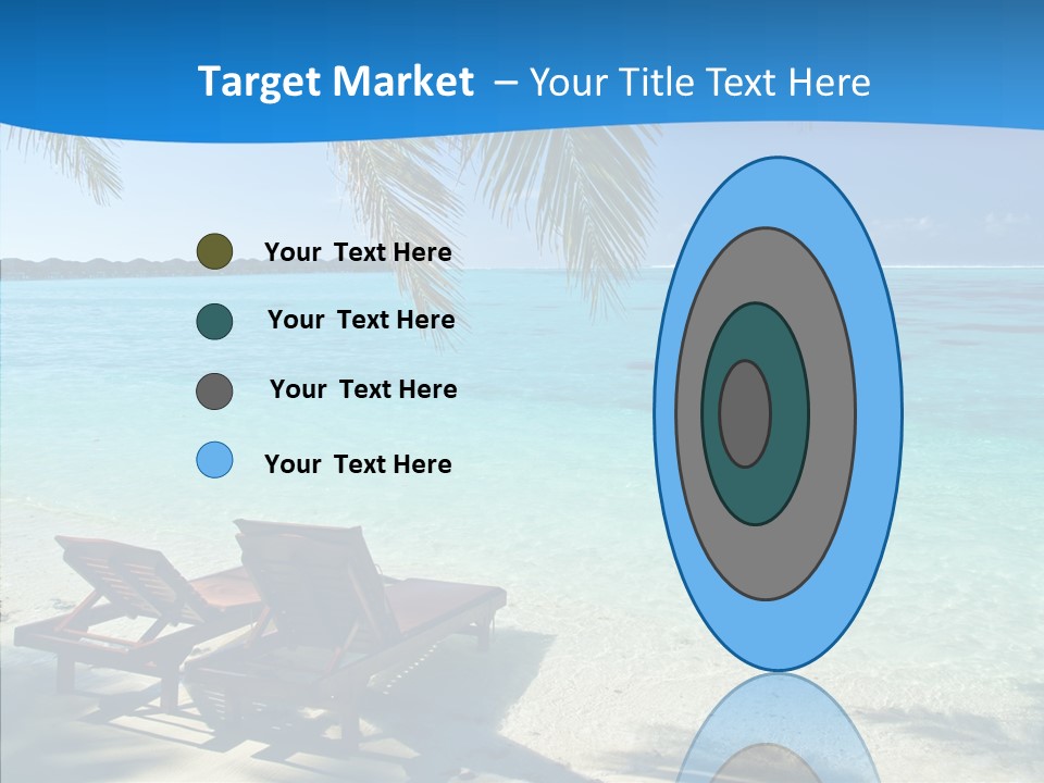 Landscape Water Wave PowerPoint Template