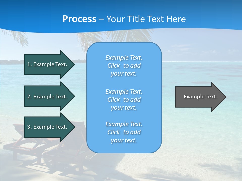 Landscape Water Wave PowerPoint Template