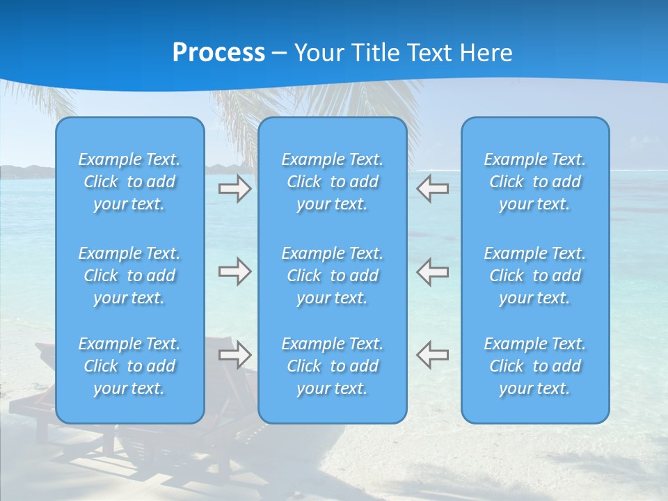 Landscape Water Wave PowerPoint Template