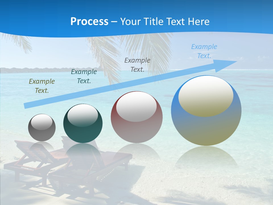 Landscape Water Wave PowerPoint Template