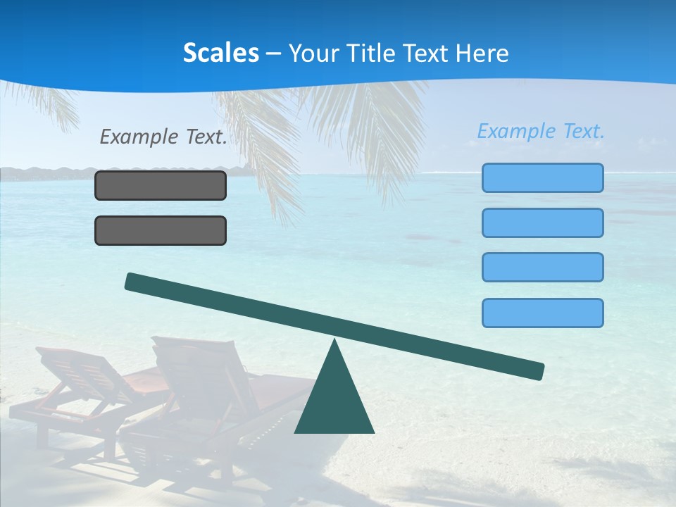 Landscape Water Wave PowerPoint Template