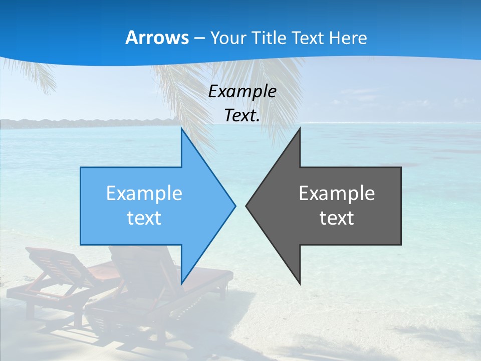 Landscape Water Wave PowerPoint Template