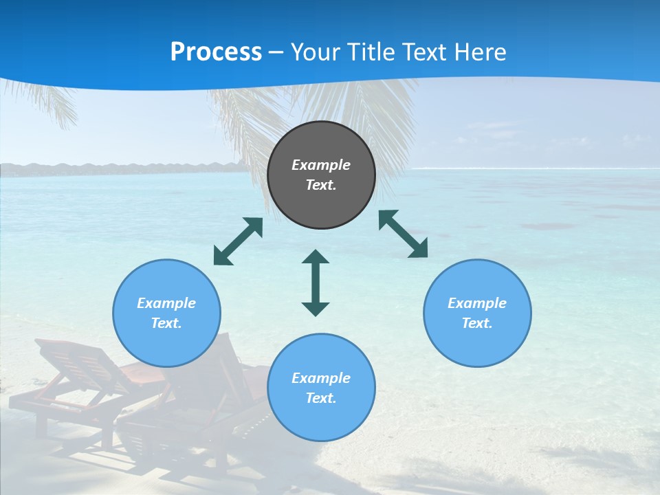 Landscape Water Wave PowerPoint Template