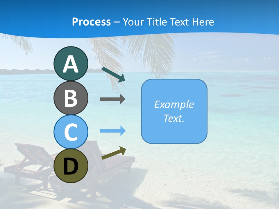 Landscape Water Wave PowerPoint Template